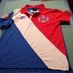 NFL Pro Football Buffalo Bills Men's Med polo shirt Sports Outside Athletic